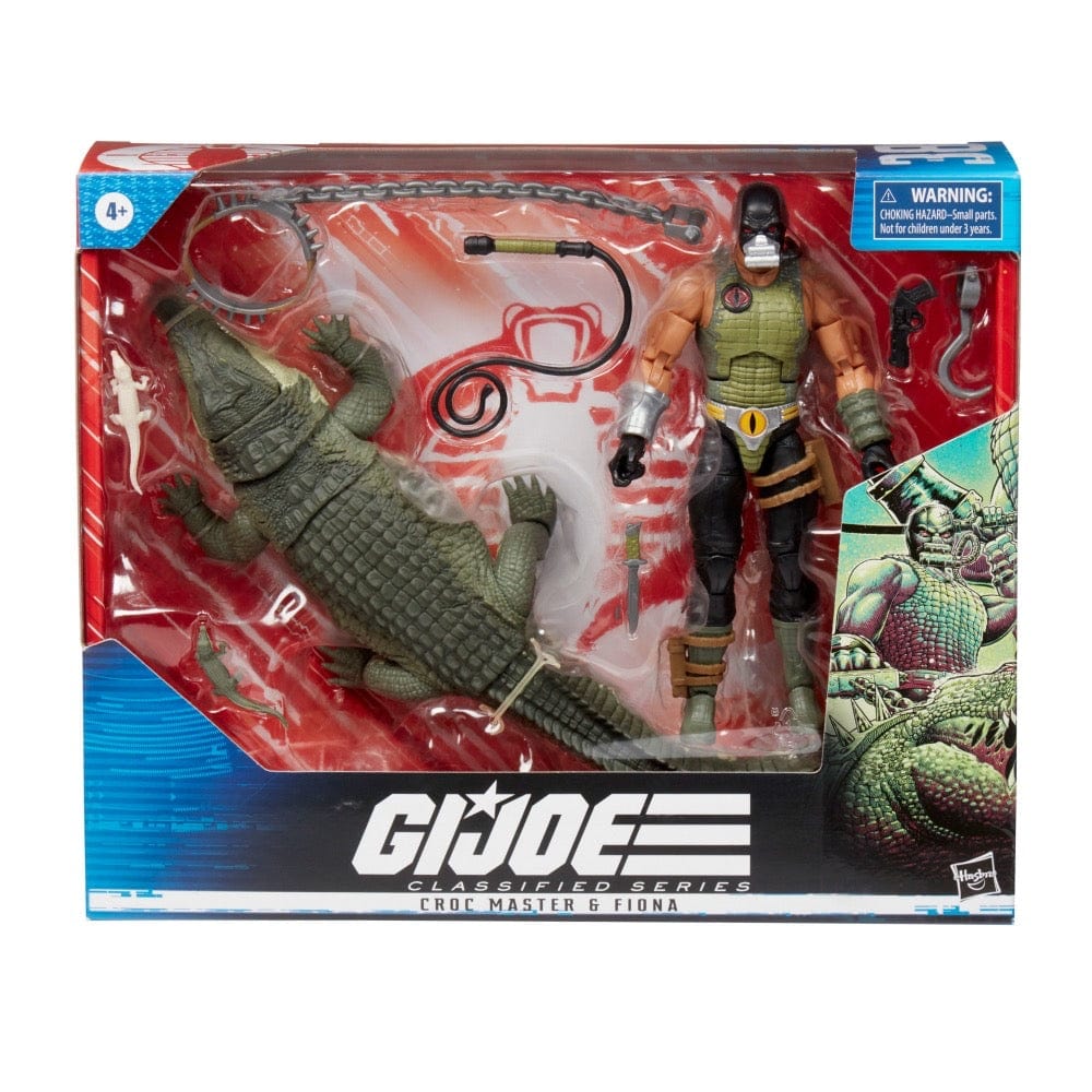 Hasbro G.I. Joe Classified Series Croc Master & Fiona Action Figure