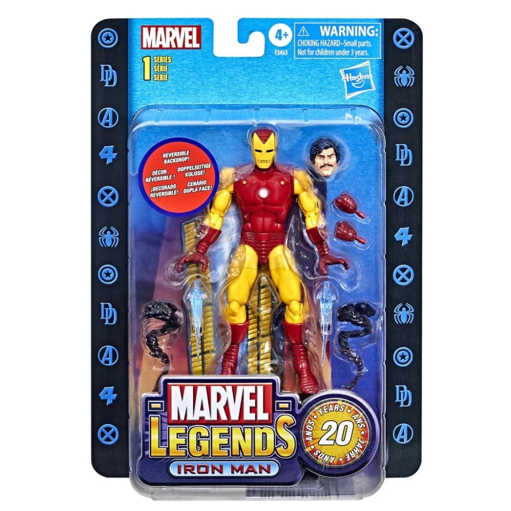Hasbro Marvel Legends Series 20th Anniversary Iron Man Action Figure