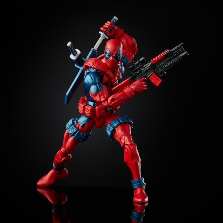 Hasbro Marvel Legends Series Marvel 80th Anniversary Retro Deadpool Action Figure