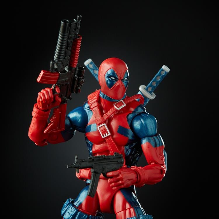 Hasbro Marvel Legends Series Marvel 80th Anniversary Retro Deadpool Action Figure