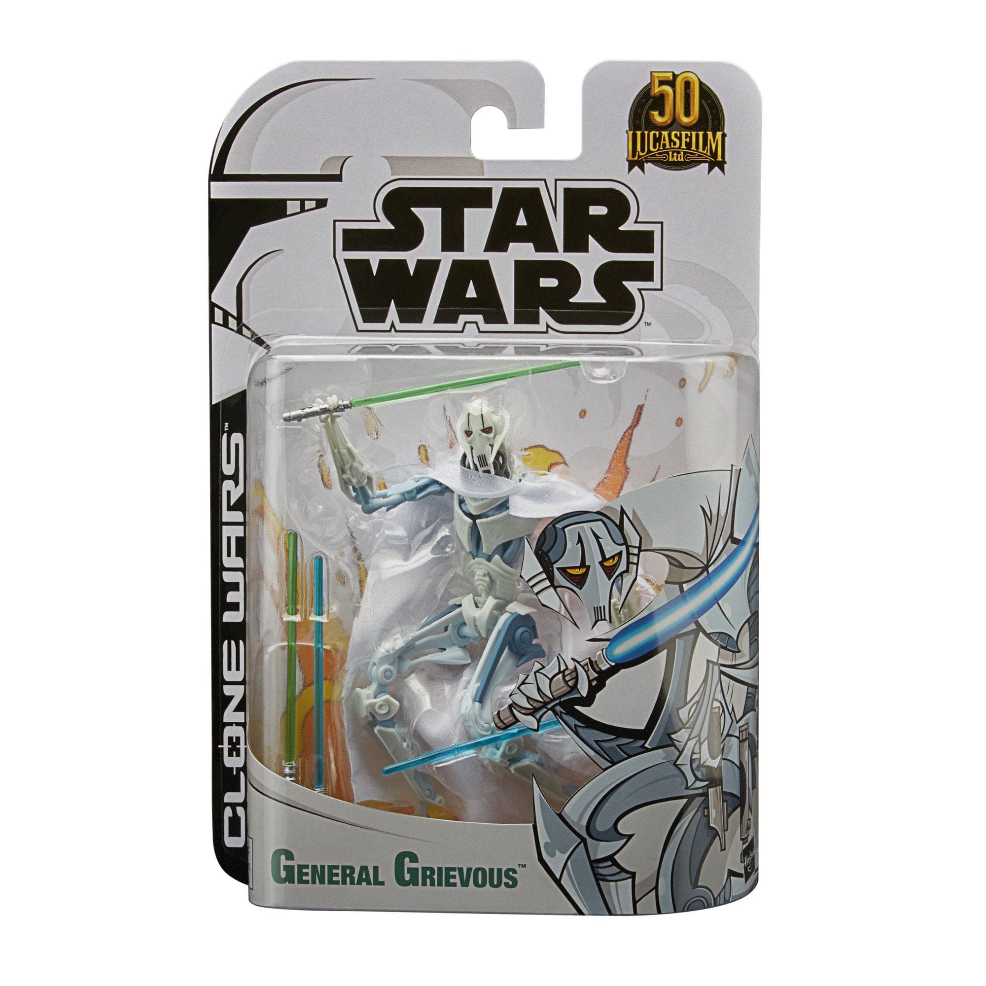 Hasbro Star Wars The Black Series Star Wars: Clone Wars General Grievous Action Figure