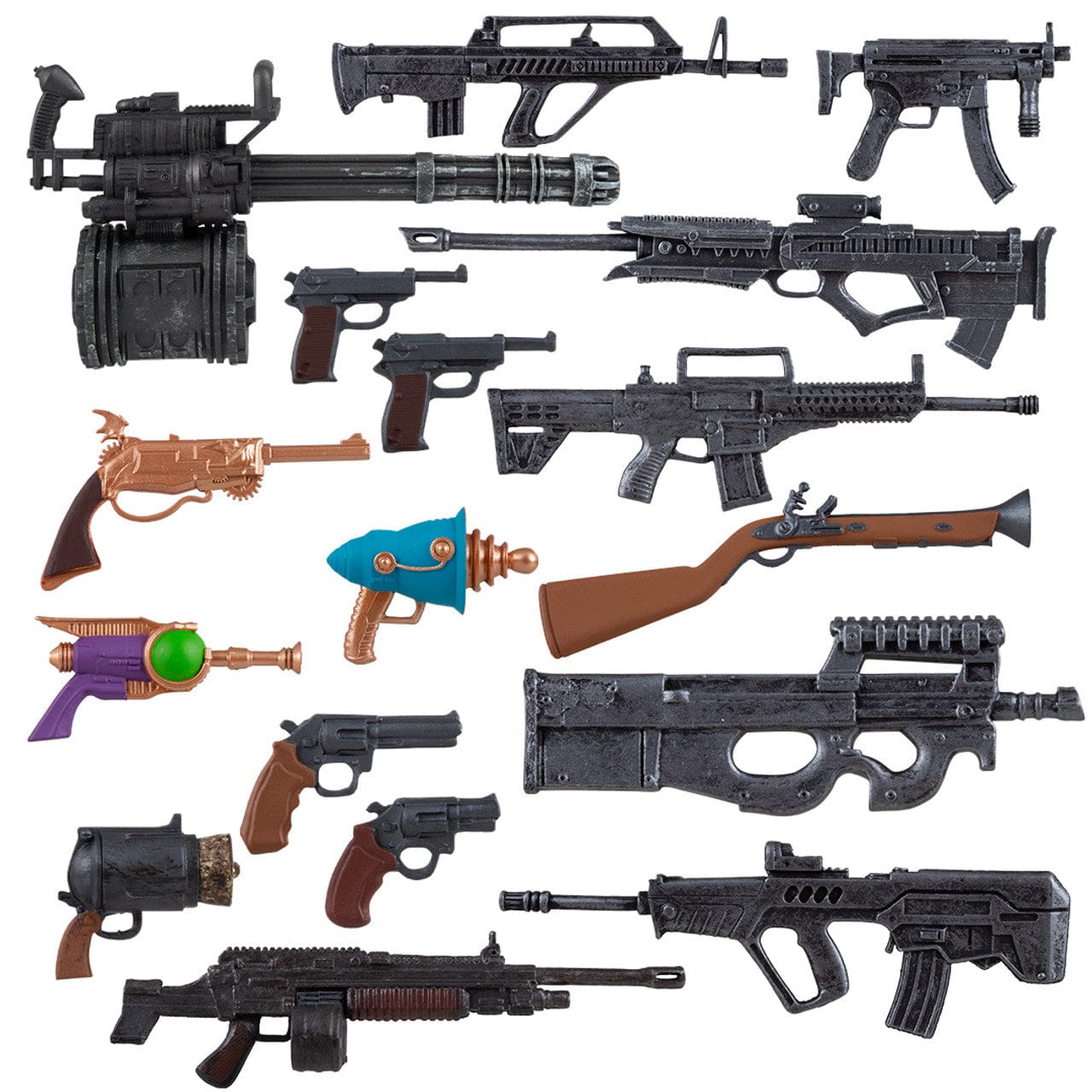 McFarlane Toys McFarlane Toys Accessory Pack #2 Weapons Guns 17 Piece for 7-inch 1:10 Scale