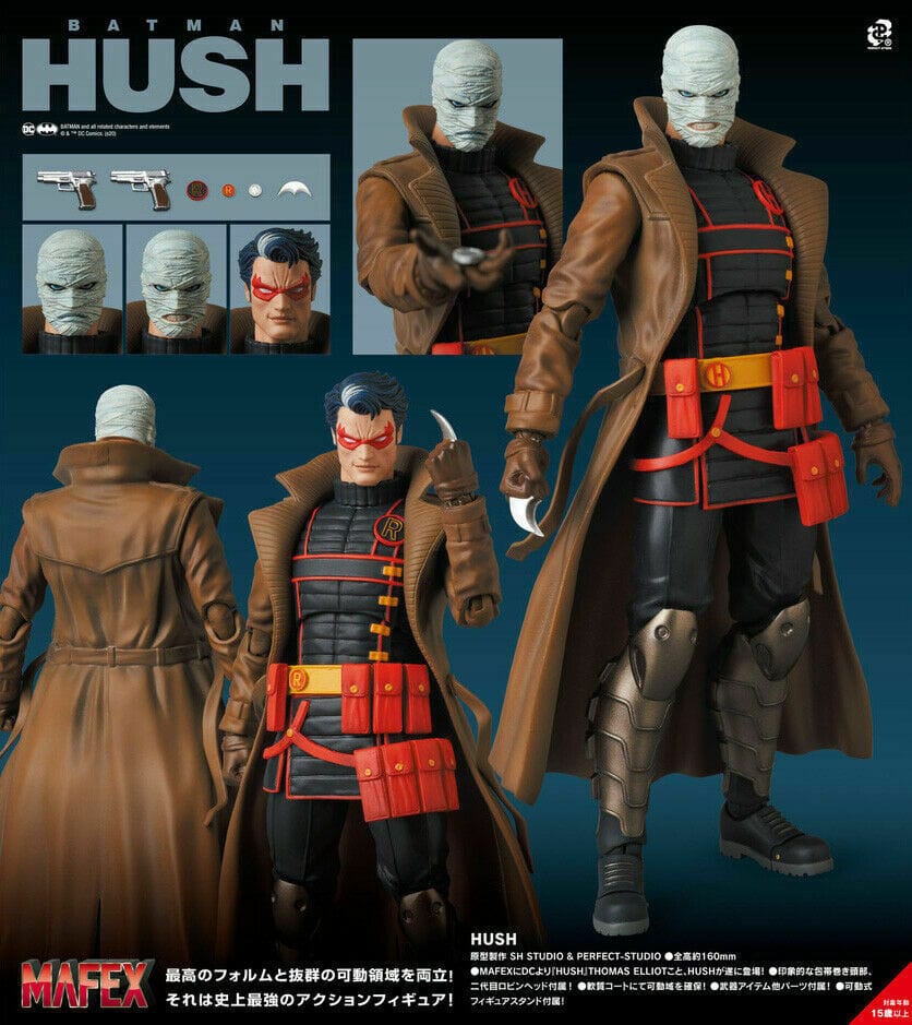 Medicom Toy MAFEX No. 133 Batman: Hush "Hush" Action Figure
