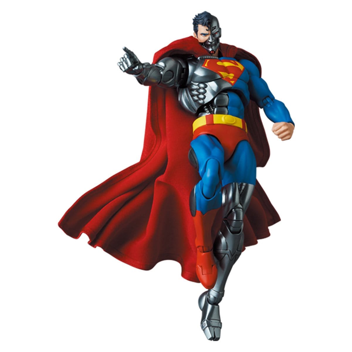 Medicom Toy MAFEX No. 164 The Return of Superman Cyborg Superman Action Figure