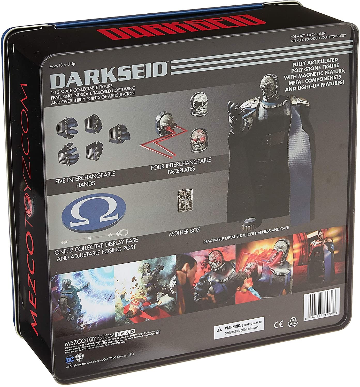 Mezco Toyz One:12 Collective DC Universe Darkseid Steel Boxed Action Figure