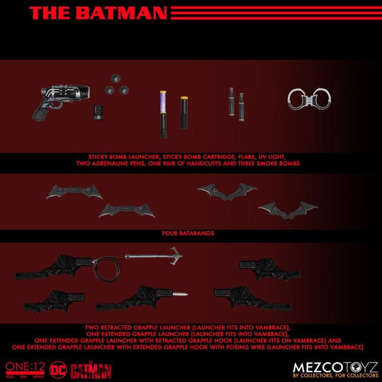 Mezco Toyz One:12 Collective DC Universe The Batman Action Figure