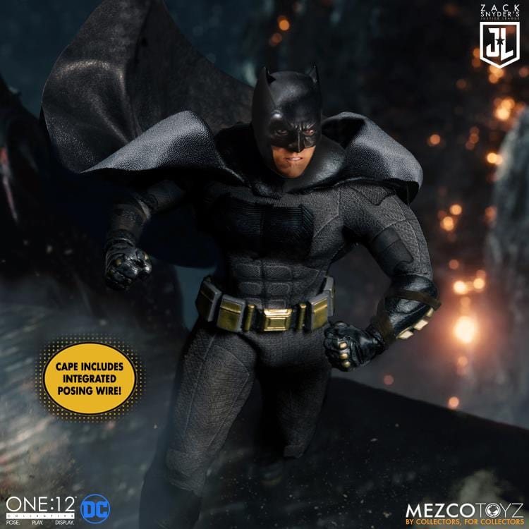 Mezco Toyz One:12 Collective DC Universe Zack Snyder's Justice League Deluxe Steel Boxed Action Figure Set