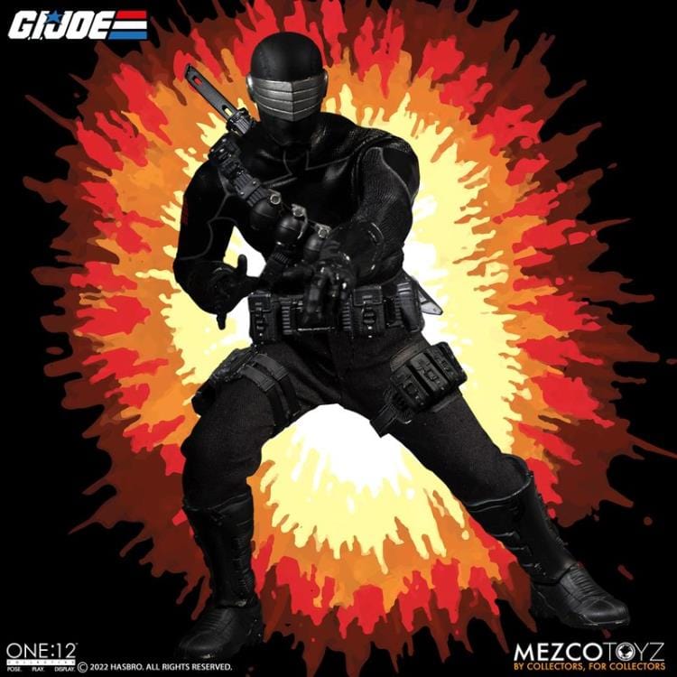 Mezco Toyz One:12 Collective G.I. Joe Snake Eyes Deluxe Edition Action Figure