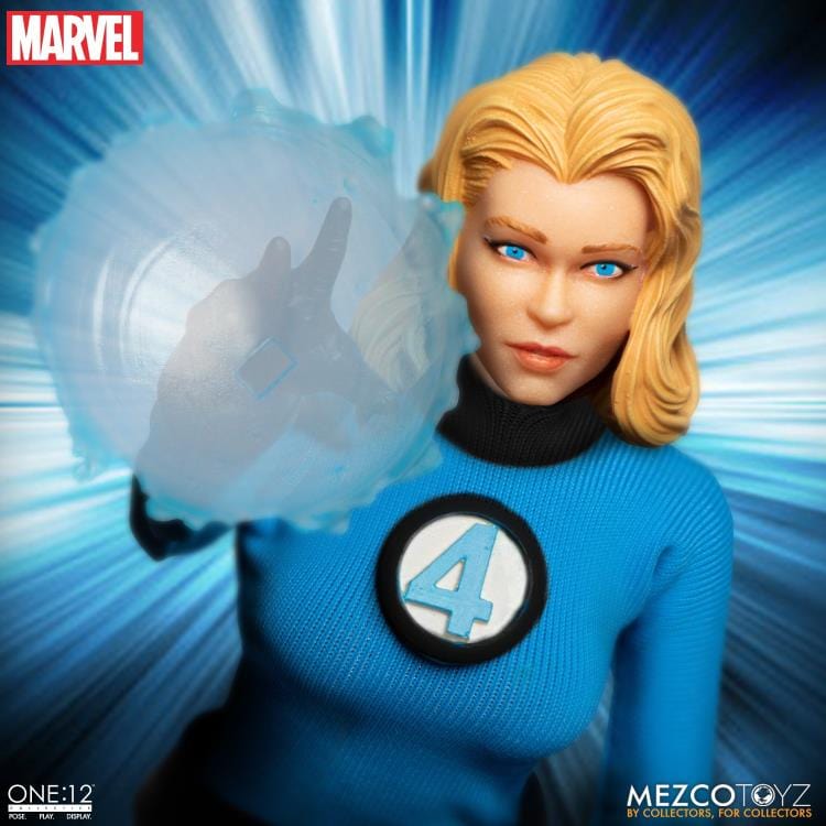 Mezco Toyz One:12 Collective Marvel Fantastic Four Deluxe Steel Boxed Action Figure Set