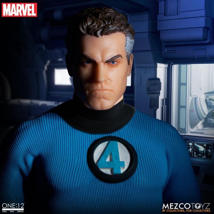 Mezco Toyz One:12 Collective Marvel Fantastic Four Deluxe Steel Boxed Action Figure Set