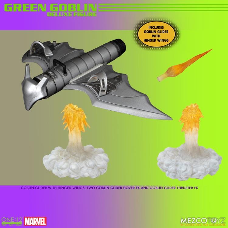 Mezco Toyz One:12 Collective Marvel Green Goblin Deluxe Edition Action Figure