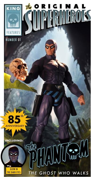 NECA King Features The Original Superheroes The Phantom Action Figure