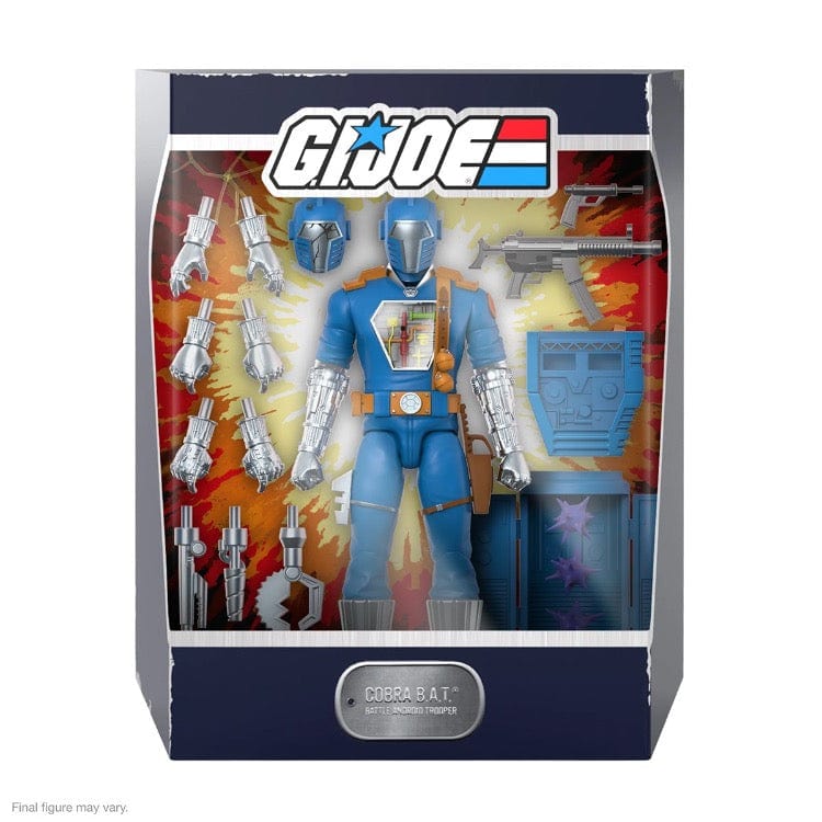 Super7 G.I. Joe ULTIMATES! Cobra B.A.T. (Comic Version) SDCC 2022 Exclusive Action Figure