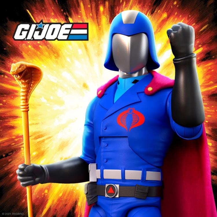 Super7 G.I. Joe  ULTIMATES! Cobra Commander Action Figure