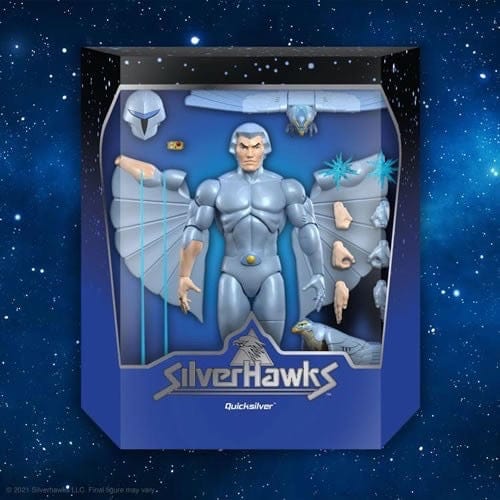 Super7 SilverHawks Ultimates! Quicksilver Action Figure